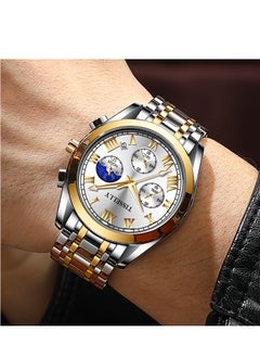 6602G Roman - Gold Case White Dial Gold Strap