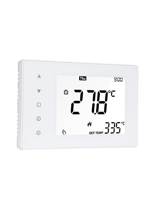 Lepmerk 5A Smart Thermostat Weekly Programmable LCD Display Touch Screen Water Heating Thermostat Room Temperature Controller  - Image 3