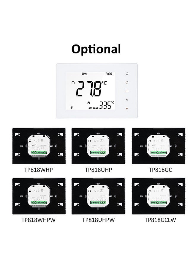 Lepmerk 5A Smart Thermostat Weekly Programmable LCD Display Touch Screen Water Heating Thermostat Room Temperature Controller  - Image 4