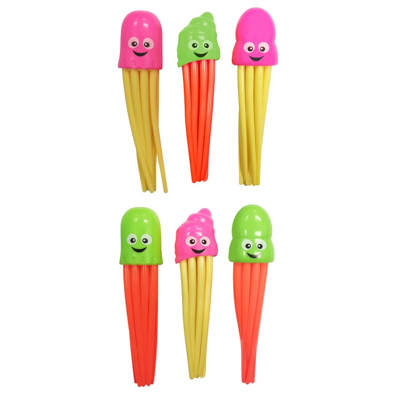 BANZAI 6 Piece Aqua Dive Sea Pals Water/Pool Toy Dive Set - Image 2