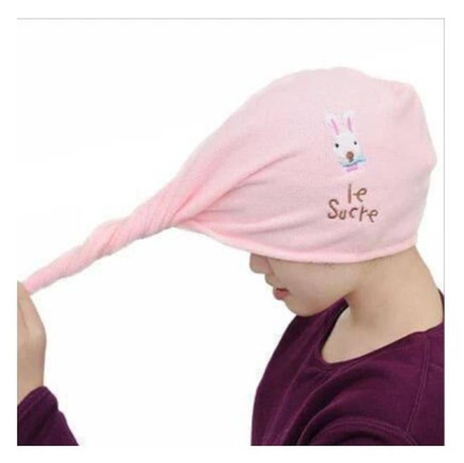 منشفة تجفيف الشعر من المايكروفايبر لون عشوائي قطعه واحدة - Image 1