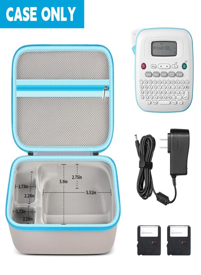 GWCASE Portable Case for Brother P-Touch PT-N20 /for PT-N25BT PT-N25BTV3 Label Maker, Organizer for Label Maker and Accessories, Travel and Office Essentials（Bag Only） - Image 3