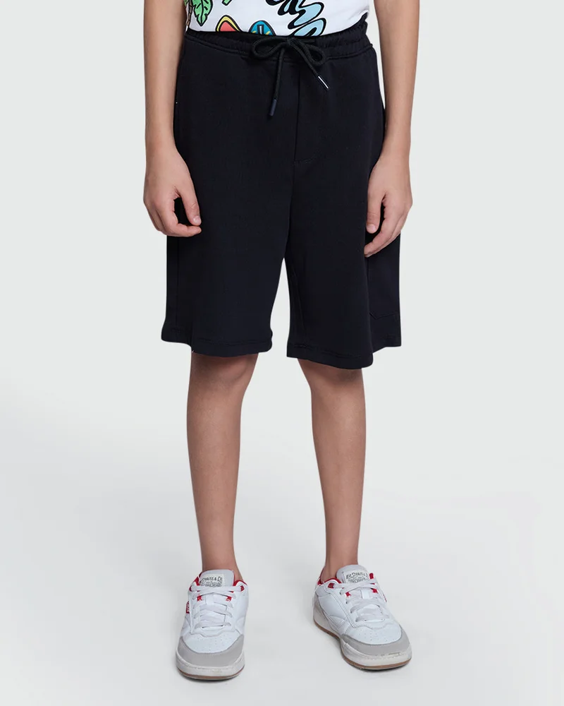Ovs Cargo Shorts In Caviar For Boys