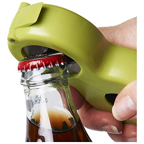 ONSUR ONSUR Opener for Jar Bottle Can Bag Safety Seal Lid Twist Off Seal Gripper Cap Opener Multi Lid Off 8 Shaped Tool Narrow Circle for Soda Bottle and Large for Jar Opening and Cap Opening - Image 5