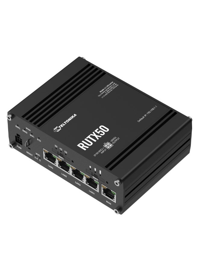 TELTONIKA TK-RUTX50 - Router 5G Industrial, 5G Sub-6Ghz SA/NSA - Image 1