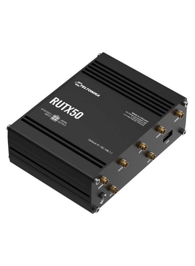 TELTONIKA TK-RUTX50 - Router 5G Industrial, 5G Sub-6Ghz SA/NSA - Image 2