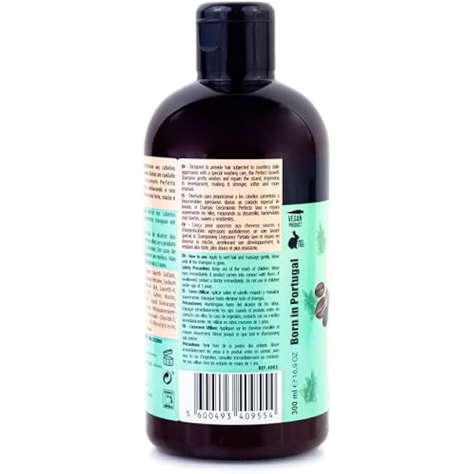 - PERFECT GROWTH SHAMPOO - 300 ML - UNISEX SHAMPOO FOR HEALTHY HAIR GROWTH - Image 3