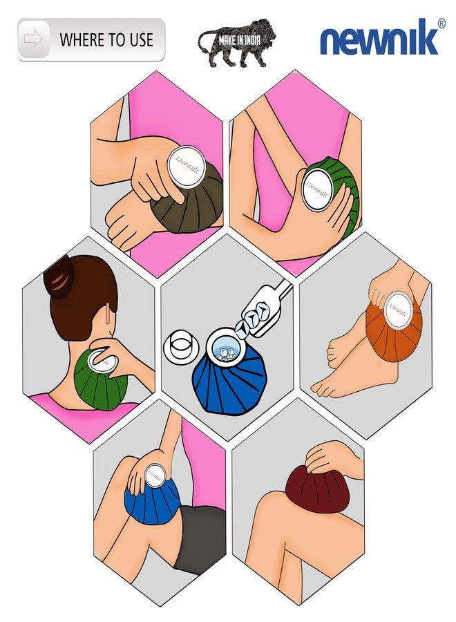 NEWNIK ICE BAG 9 Inch (colors may vary) - Image 5