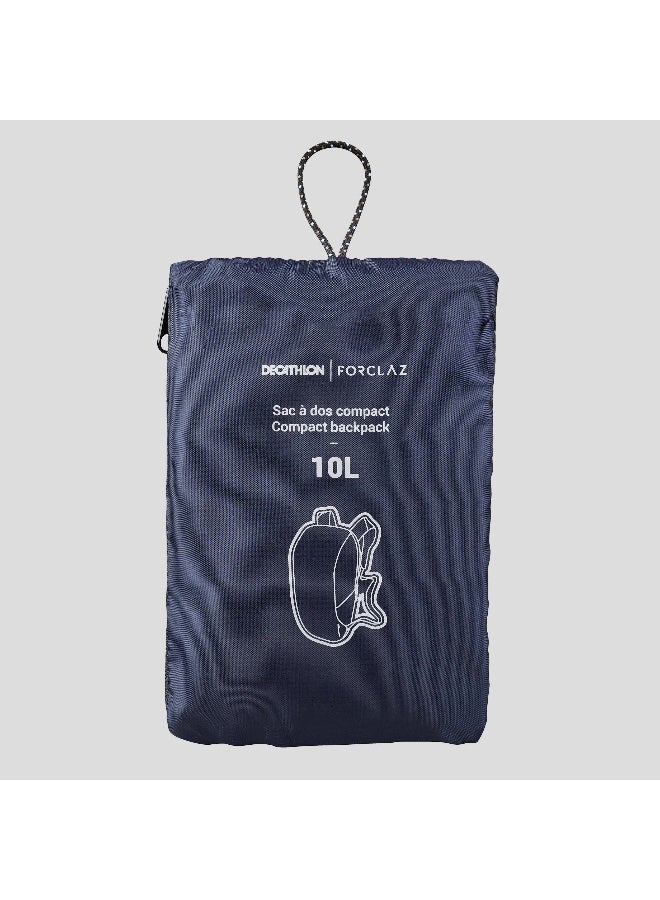 FORCLAZ Compact Backpack TRAVEL 10 L Navy Blue - Image 3