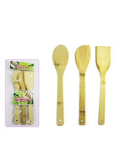 AL QADAH Wooden Spoon 3Pcs/Card 30Cm.  - Image 3