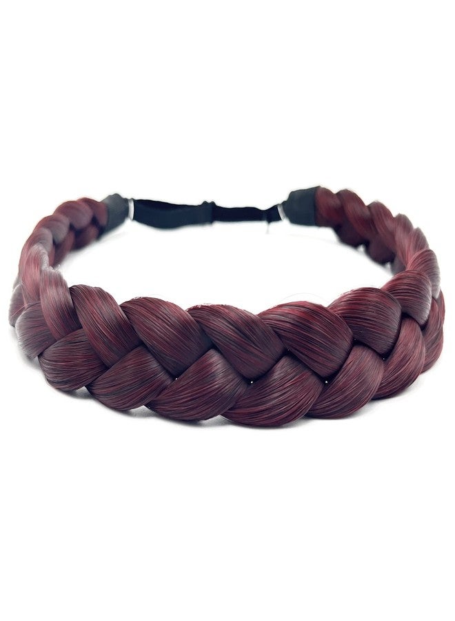 TOECWEGR Braided headband for Women 3 Strands Synthetic Braided Hair Headbands Stretch Plaited Hairs Headbands Hairpiece Fashion Hair Accessories - Image 1
