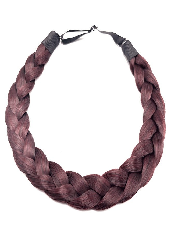 TOECWEGR Braided headband for Women 3 Strands Synthetic Braided Hair Headbands Stretch Plaited Hairs Headbands Hairpiece Fashion Hair Accessories - Image 5
