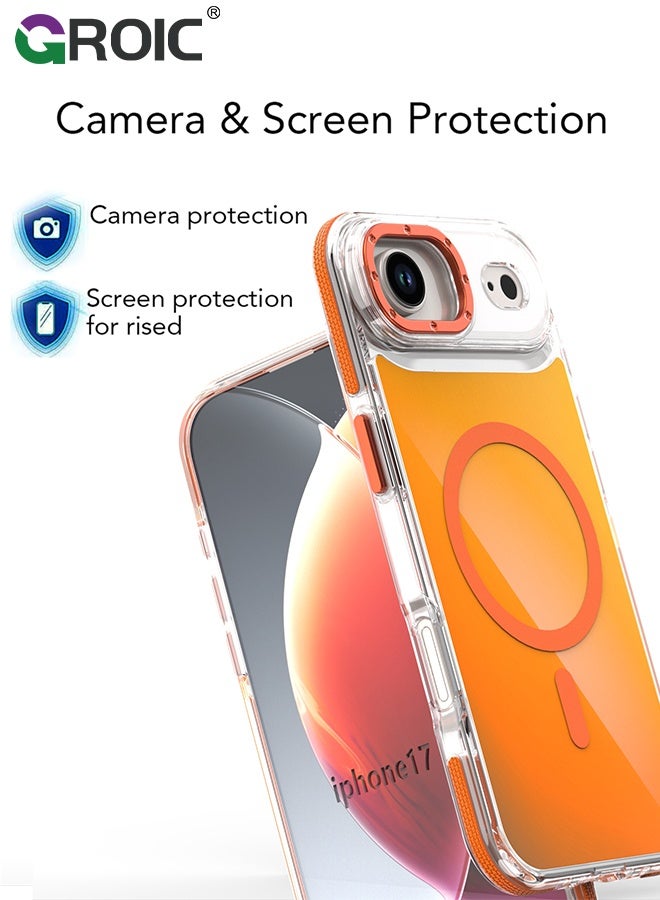 GROIC iPhone 17 Air Case,iPhone 17 Air Magnetic Case with MagSafe, Full Lens Protection,Case for iPhone 17 Air,Shockproof Phone Cover for iPhone 17 Air 6.5'',iPhone 17 Air Phone Shell - Image 3