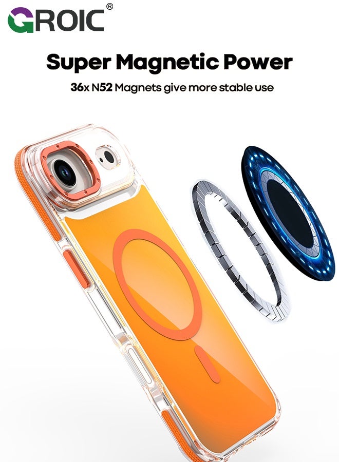 GROIC iPhone 17 Air Case,iPhone 17 Air Magnetic Case with MagSafe, Full Lens Protection,Case for iPhone 17 Air,Shockproof Phone Cover for iPhone 17 Air 6.5'',iPhone 17 Air Phone Shell - Image 5