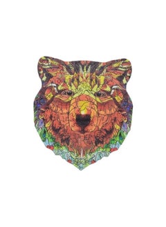 Life Full Wooden Jigsaw Puzzles, 3D Wooden Animals Shaped Puzzles, Best Gift for Adults and Kids DIY Puzzle Piece, Colorful Unique Shaped Bear Puzzles A5- 5.8 x 8.2 in  - Image 4