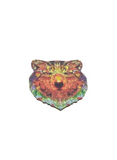 Life Full Wooden Jigsaw Puzzles, 3D Wooden Animals Shaped Puzzles, Best Gift for Adults and Kids DIY Puzzle Piece, Colorful Unique Shaped Bear Puzzles A5- 5.8 x 8.2 in  - Image 5