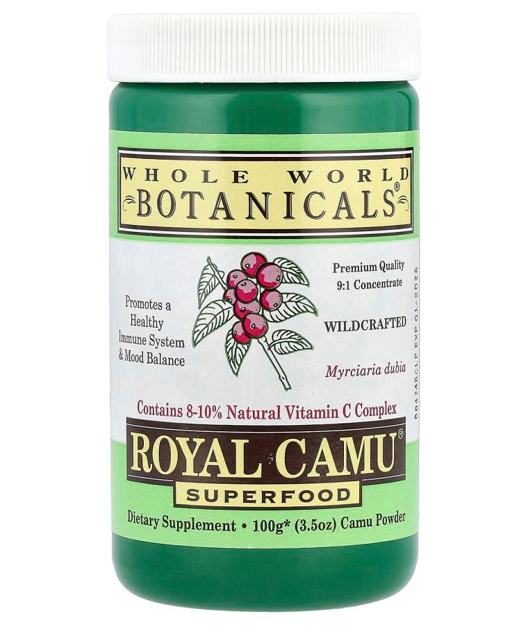 Whole World Botanicals Royal Camu® Superfood 3.5 oz (100 g)