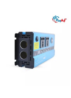 Royal ROYAL - Car Smart Power Inverter, 1000W, Input Voltage: DC 12V/24V to Output Voltage: AC 220V USB Output: DC 5V 2.4Ax2+ 2.4Ax2 Power 4 USB Port & LED Display BLUE (DYT-4989)  - Image 4