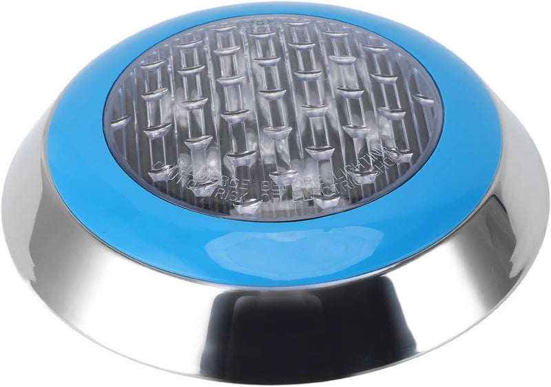 LiebeWH Energy Saving LED Underwater Swimming Pool Light Wall Mounted Pool Light for Pond Fountain 24V, ABS White 215mm, for Hotel Lawn Courtyard (9w) - Image 3