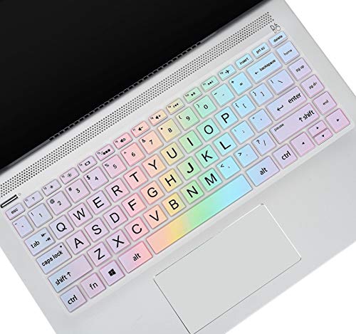 imComor Keyboard Cover for HP Pavilion X360 14" & HP Laptop 14 14-dq 14-fq 14-dk 14m-dh 14-cd/ce/cf Series 14-cf0006dx/cf0012dx 14-dk0002dx 14-dq0011dx/dq1037wm/dq1089wm 14-fq0040nr/fq0050nr Keyboard Skin - Image 1