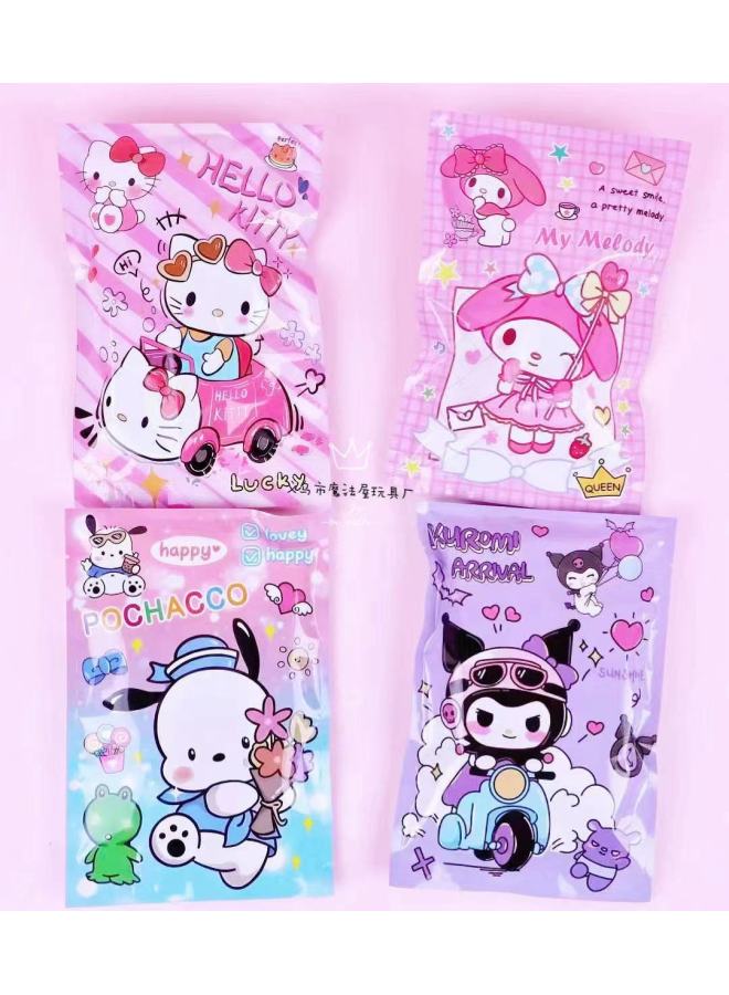 Creative Textbook Stationery Blind Bag Elementary School Student Lucky Gift Bag Sanrio School Supplies Gift Bag Cave Music-Specifications:Sanrio Blind Bag - Image 1