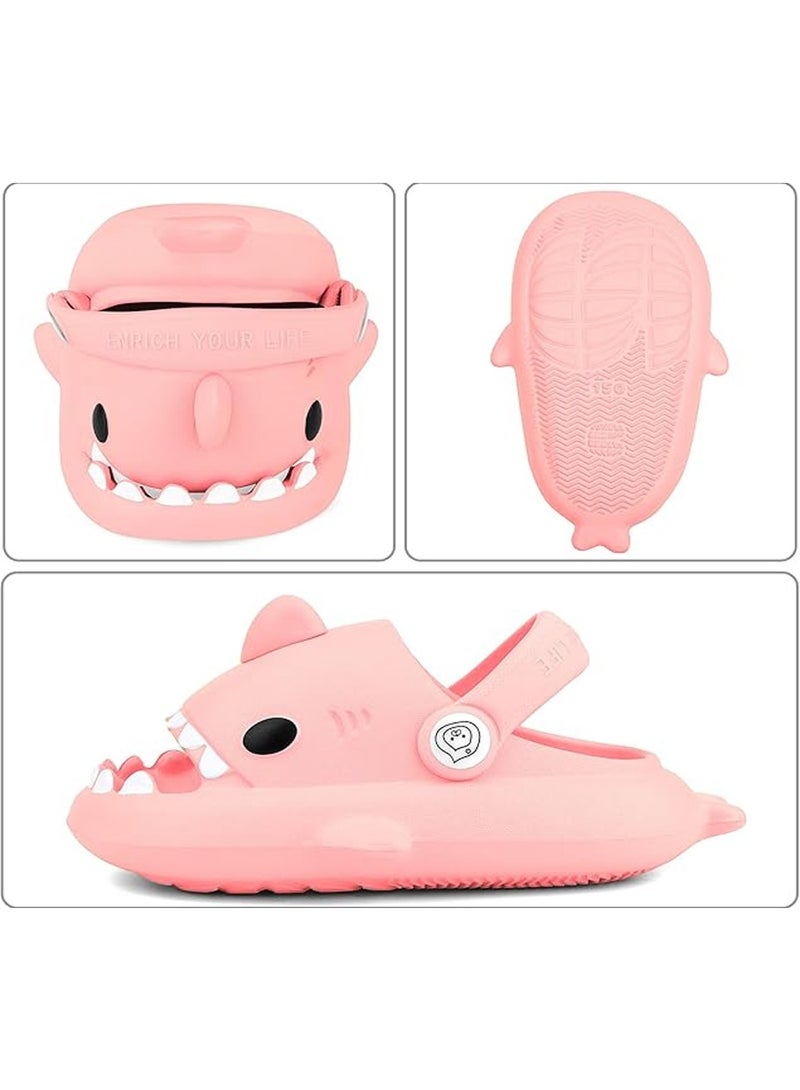 DubaiGallery Cute Animal Shark Slippers for Kids Soft Comfortable EVA Clogs Anti Slip Lightweight Summer Indoor Outdoor Casual Beach Shoes - Image 3