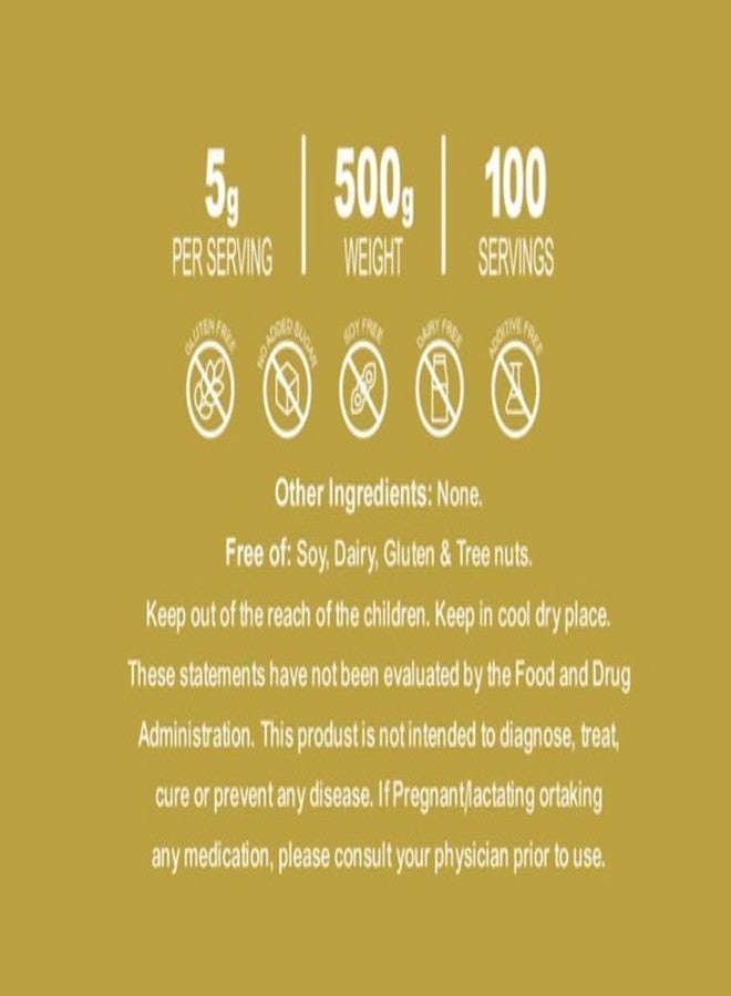 MS Finechem مسحوق كرياتين مونوهيدرات فوري 500 غرام (1.1 رطل)، 5000 ملغ لكل حصة، مسحوق كرياتين دقيق، بدون نكهة، نقي، بدون مواد مالئة، مناسب لنظام الكيتو والنباتيين، سهل الذوبان قبل التمرين للنساء والرجال - Image 2