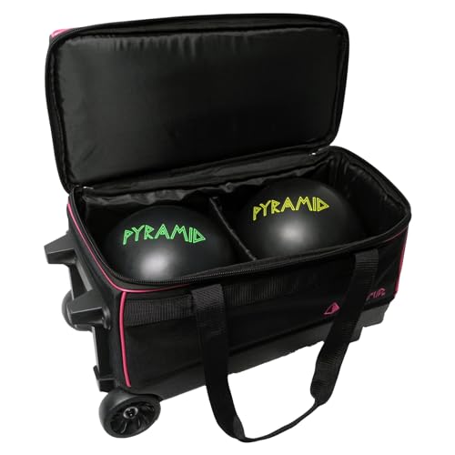 Pyramid Prime Double Roller Black/Hot Pink - Image 3