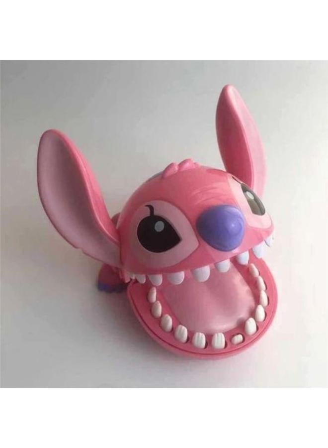 Stitch Giant Teeth Biting Finger Game Toy – Large Size Dentist-Style Fun for Kids (Pink) - Image 2
