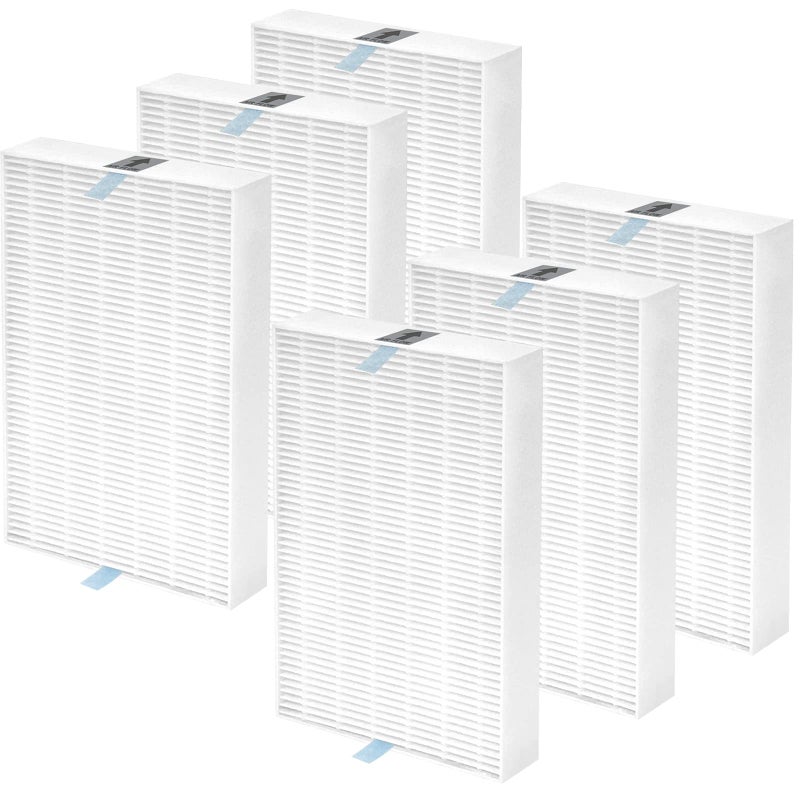 HPA300 HEPA Replacement Filter R Compatible with Honeywell HPA300 HPA200 HPA100 HPA090 Series and HPA5300 Air Cleaner Purifier True HEPA Filter R HRFR3  HRFR2  HRFR1 6 Pack