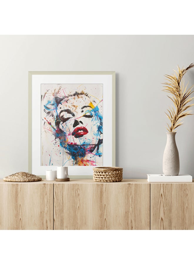 آرت دیکور  ديكور فني مؤطر، صورة فنية جميلة، طباعة لمارلين مونرو، فن البوب، المشاهير، مطبوعات نابضة بالحياة، غرفة المعيشة، غرفة النوم، مكتب، ديكور الحائط - Image 3