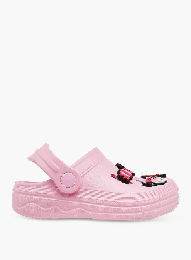 Disney Minnie Mouse Jibbitz Clogs with Backstrap