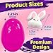 stargo 24 Pack Colorful Prefilled Easter Eggs bulk with mochi Squishy Easter toys Plastic easter Eggs with squshies for Easter Basket stuffers Easter Gifts Egg Hunts Party Decorations Goodie Bags - Image 4