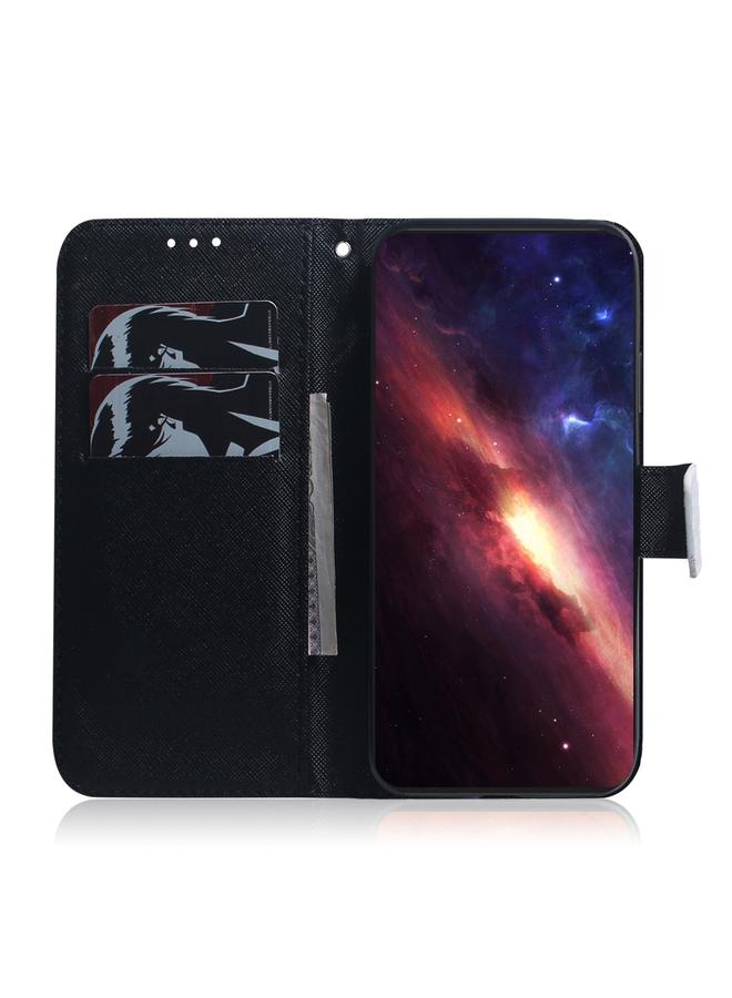 جرين تايجر جراب هاتف Google Pixel 7a من الجلد القابل للطي برسومات ملونة - Image 4