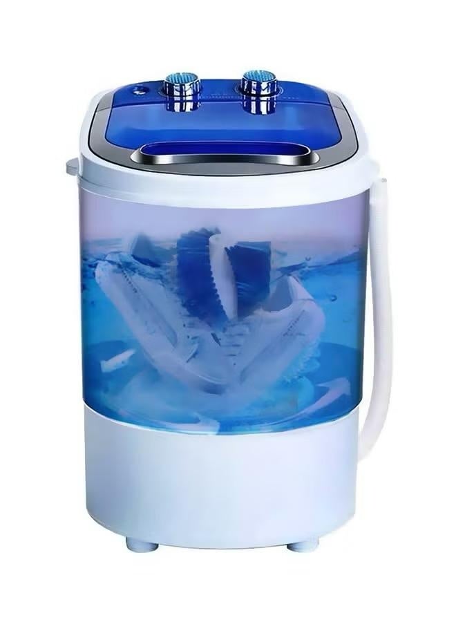 NOVA Portable Shoes Washer with Spinner NW-552SW 2.5KG Mini Washing Machine for Shoes Sneakers Sports Footwear Plastic Body 160W Powerful Motor Energy Efficient Compact Space Saving Design Blue - Image 2