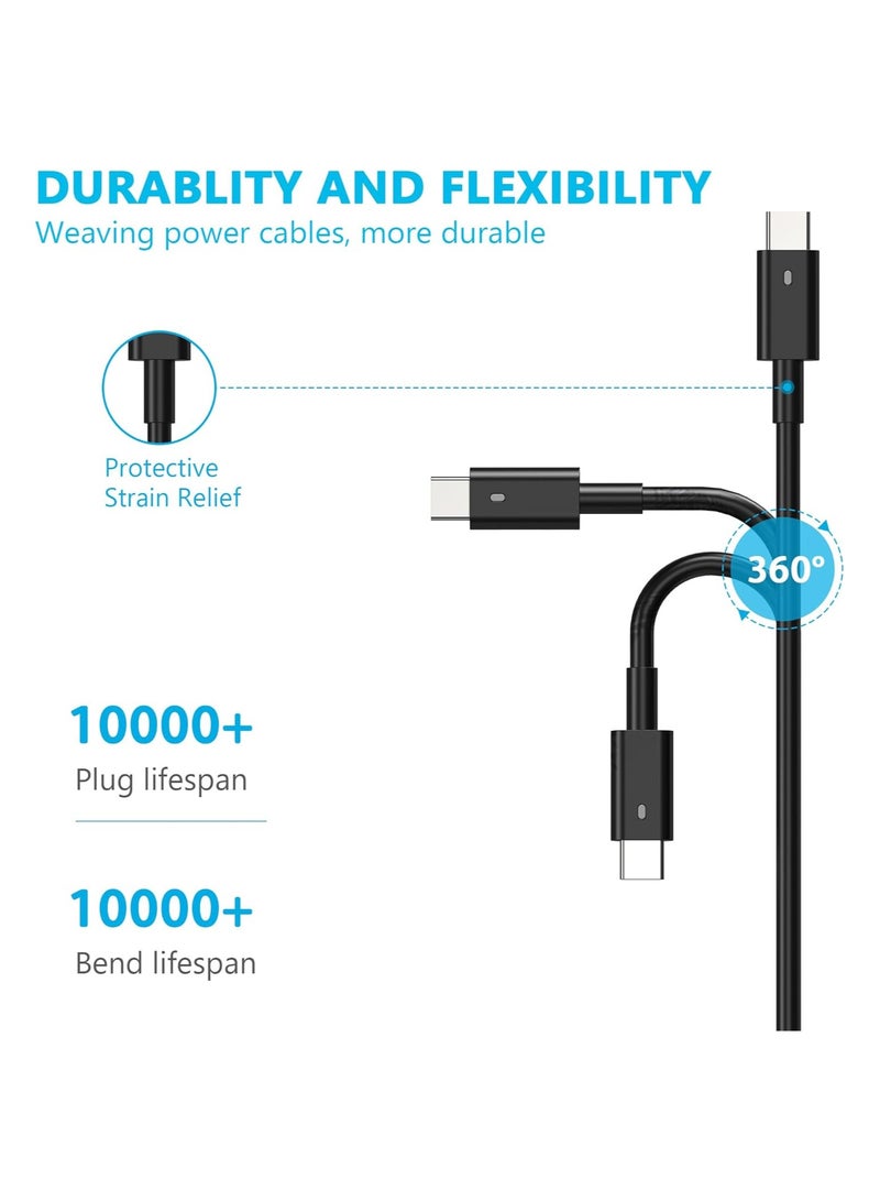 90W USB-C AC Adapter Charger for Dell XPS 12, 13, 15, Latitude 3400, 3500, 5289, 5300, Precision 5530 - Image 2