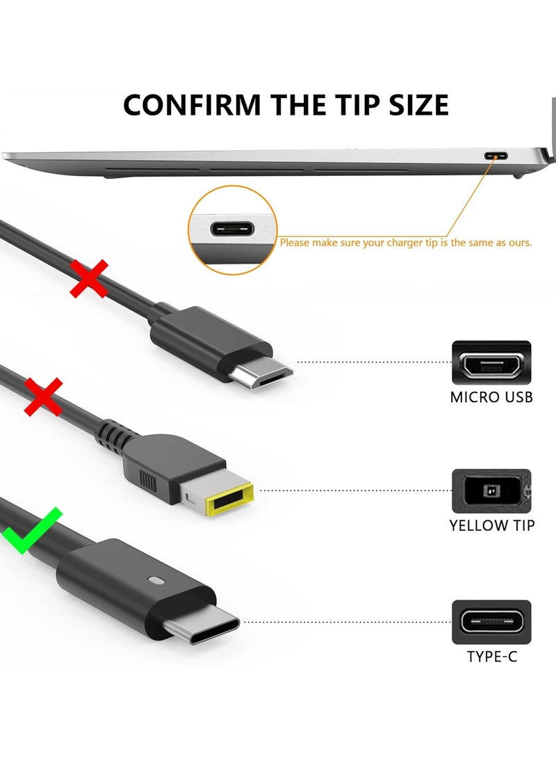 90W USB-C AC Adapter Charger for Dell XPS 12, 13, 15, Latitude 3400, 3500, 5289, 5300, Precision 5530 - Image 4