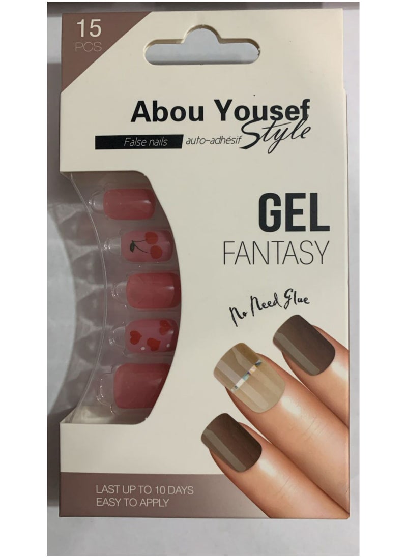 ابو يوسف ستايل أبو يوسف جل للأظافر الصناعية اي واي008-88  - Image 1