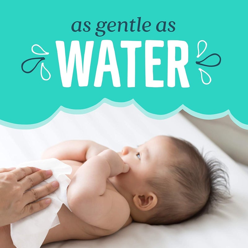 Seventh Generation مناديل أطفال، إعادة تعبئة خالية وواضحة مع ختم شريطي، 384 قطعة - Image 5