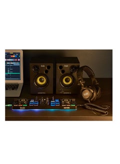 Hercules DJ Hercules DJ Starter Kit | Starlight USB DJ Controller with Serato DJ Lite Software, 15-Watt Monitor Speakers, and Sound-Isolating Headphones  - Image 2
