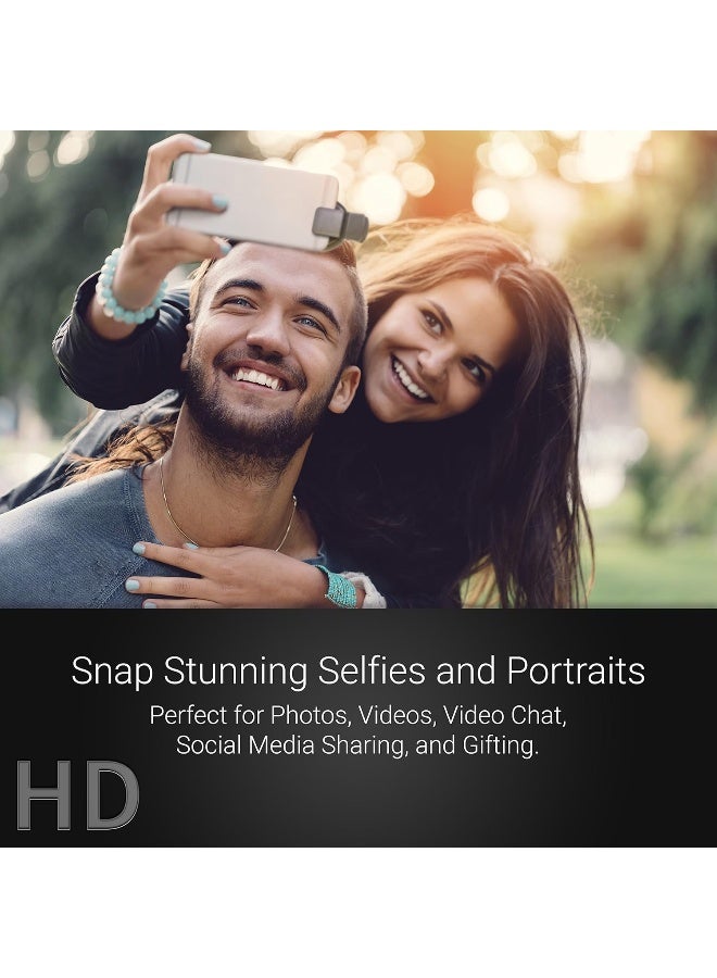 Xenvo Pro Lens Kit for iPhone, Samsung, Pixel, Macro and Wide Angle Lens with LED Light and Travel Case - Image 4