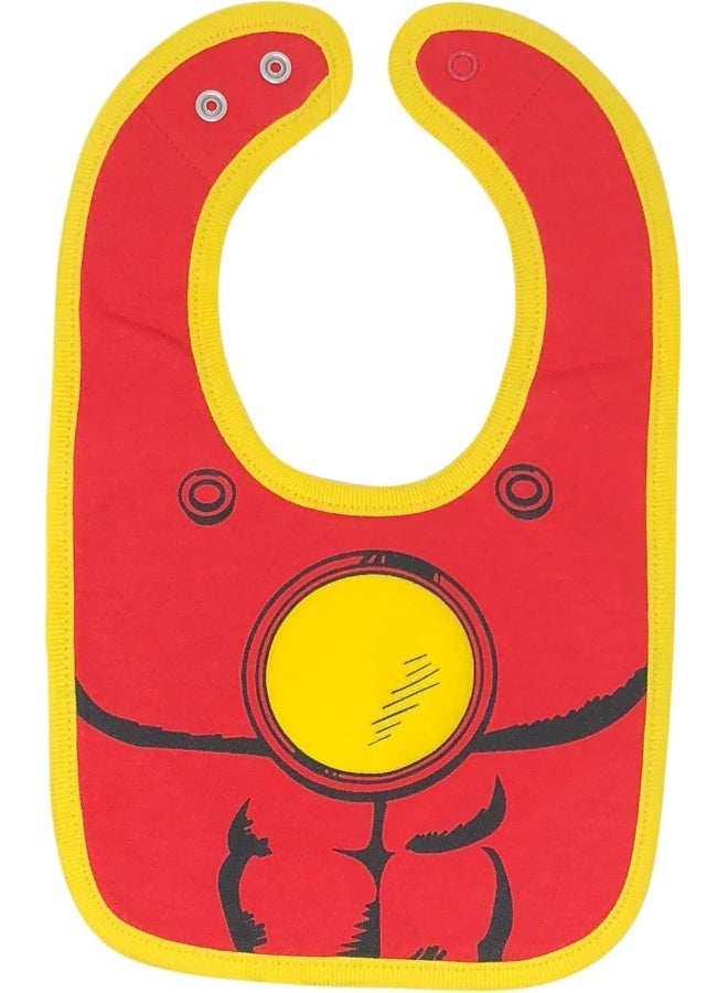 Marvel Avengers Baby Boys' Bibs 6 Pack Spiderman Hulk Thor Iron Man Captain America - Image 2