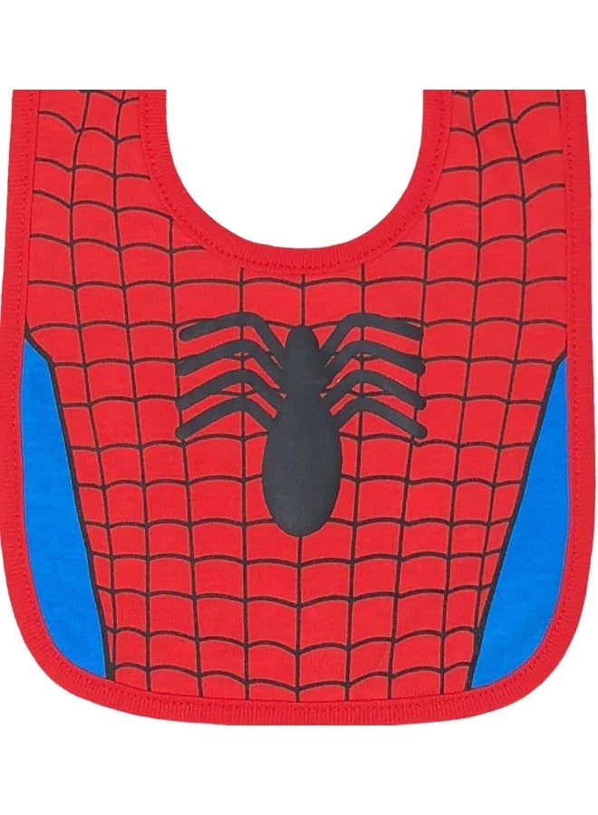 Marvel Avengers Baby Boys' Bibs 6 Pack Spiderman Hulk Thor Iron Man Captain America - Image 5