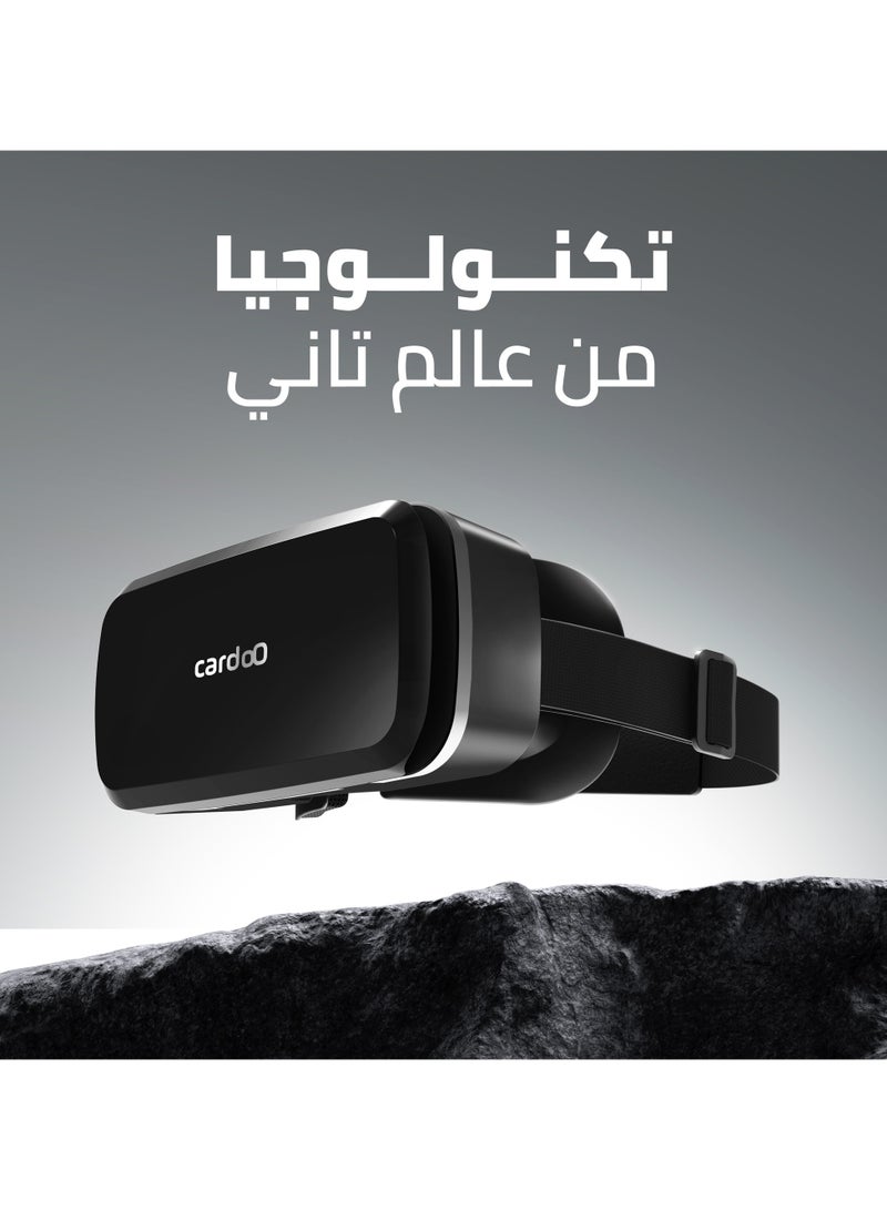 cardoo CardoO VR Box Go – Lightweight VR Headset, VR glasses for Android and iOS Mobile Phones (4.8 to 7.0) | 360° Panoramic View | Multi-Function Button  - Image 5