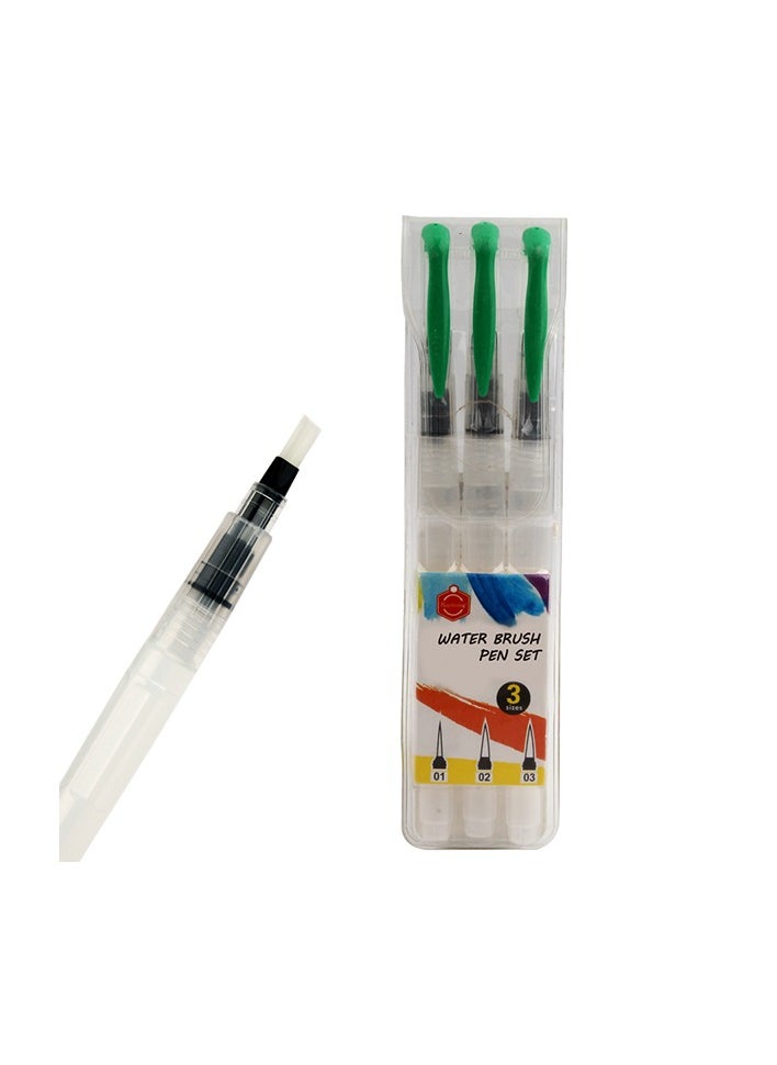 Set of 3 Water Brush Pens - Keep Smiling CS011 - pzsku/Z0B689452A514BCD33658Z/45/_/1734272403/64e44f60-18b6-4230-accd-e1f423401425