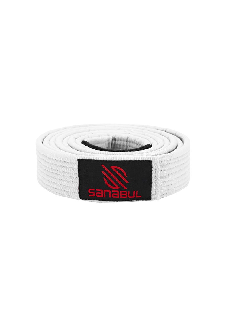 BJJ Belt Men & Women | Brazilian Jiu Jitsu Belt with Ranking Stripes Sleeve Bar | Kids Jiu Jitsu Gi | IBJJF Approved (White,A3) - pzsku/Z0B68BAEC3B7345CC7FD2Z/45/_/1738232129/488167dd-778b-4f59-bd7e-26f08c095053