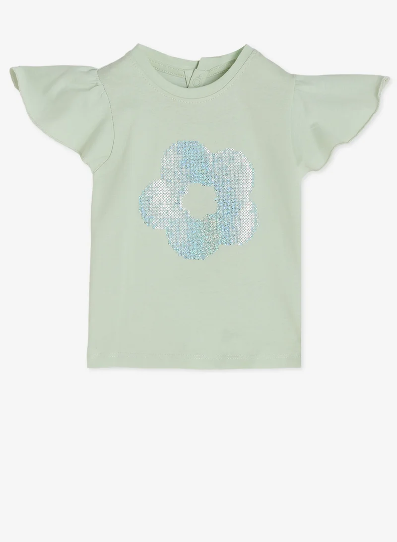 ريبلز مع نمشي Girls Regular T-shirt
