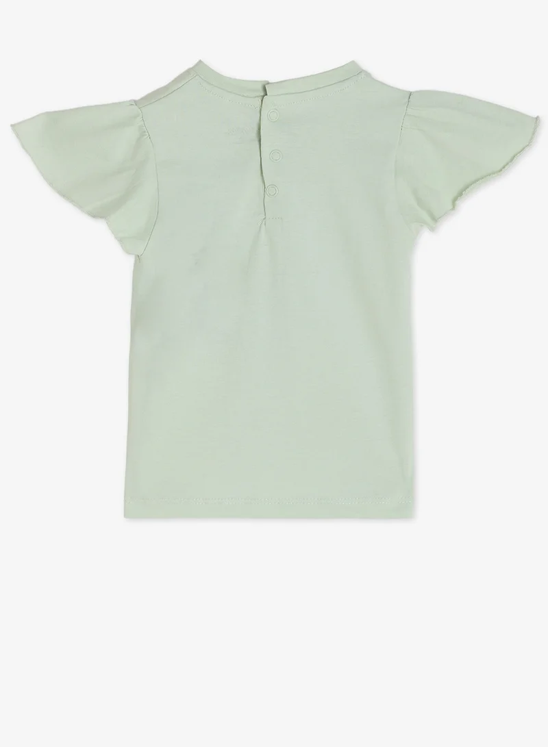 ريبلز مع نمشي Girls Regular T-shirt