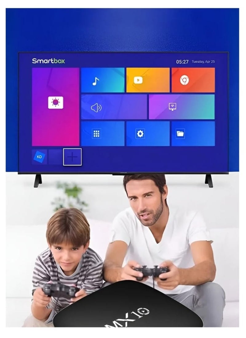 Generic TV Box Set RK3318 Rockchip Quad Core Dual Wifi Android 12 MX10 TV Box 4K HD Player Solid Set Top Box 4k 4.0  - Image 4