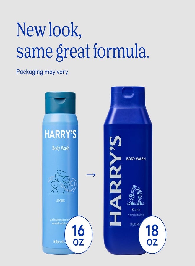 Harry's Men's Body Wash - Stone - (3 Pack) 18 fl oz - Shower Gel for Men - No Parabens, Sulfates, or Dyes - Image 3